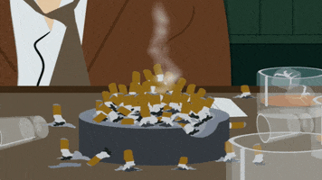 table cigar GIF by South Park 