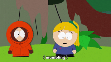 kenny mccormick girl GIF by South Park 