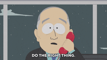 scared telephone GIF by South Park 