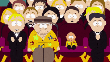 crowd sitting GIF by South Park 