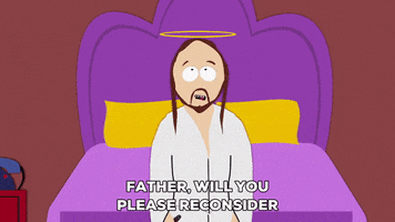 jesus question GIF by South Park 