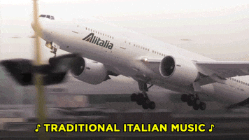 take off italy GIF by Team Coco