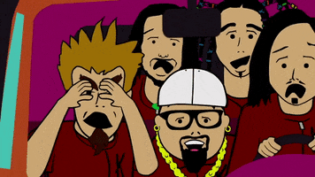 scared horror GIF by South Park 