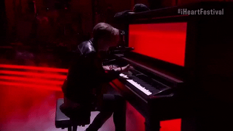 one republic piano GIF by iHeartRadio