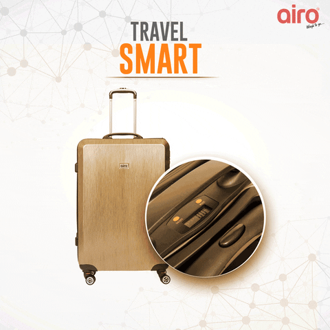 jaythadeshwar airo travel smart smart travel smart luggage GIF