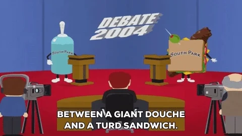 vote debating GIF by South Park