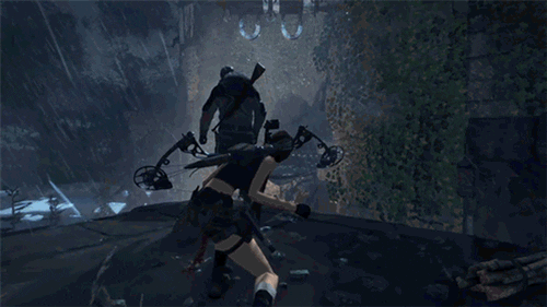 rise of the tomb raider gif