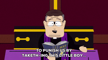 priest father maxi GIF by South Park 