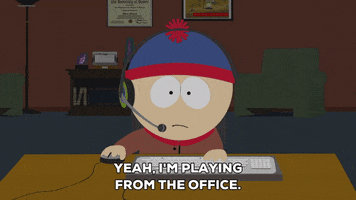 Stan Marsh Headset GIF by South Park