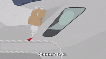 decorating cake icing GIF by South Park 