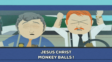 men driving GIF by South Park 