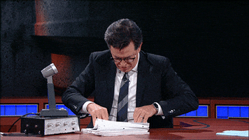 Confused Stephen Colbert GIF by The Late Show With Stephen Colbert