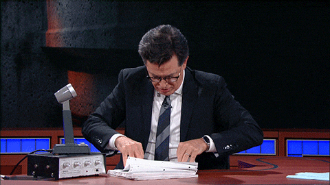 Giphy - Confused Stephen Colbert GIF by The Late Show With Stephen Colbert