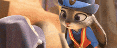 Judy Hopps Reaction GIF by Walt Disney Animation Studios