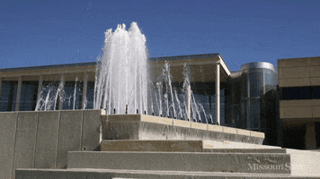 fountain GIF by Missouri State University