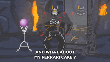 the crow cake GIF by South Park 