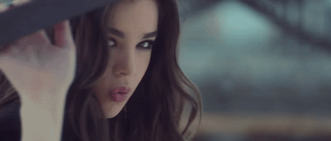 Hailee Steinfeld GIF by iHeartRadio - Find & Share on GIPHY