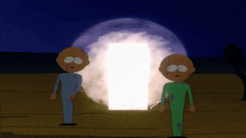 walking immigrate GIF by South Park 