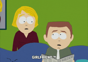 shocked girlfriend GIF by South Park 