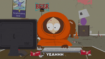 playing kenny mccormick GIF by South Park 