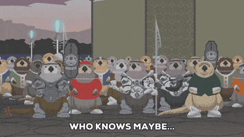 sea otter army GIF by South Park 