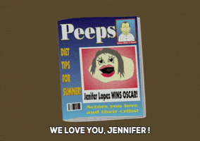 jennifer lopez magazine GIF by South Park 