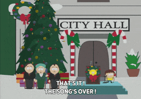 christmas tree mayor GIF by South Park 