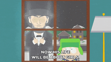kyle broflovski ghost GIF by South Park 