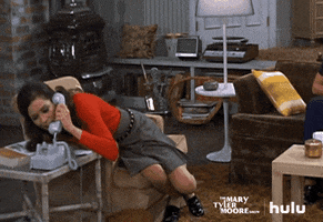 mary tyler moore phone GIF by HULU