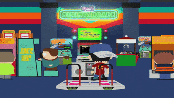 dance arcade GIF by South Park 