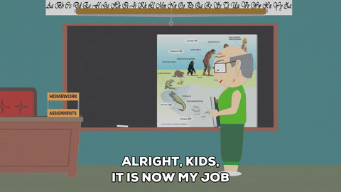 Teacher Evolution GIF by South Park - Find & Share on GIPHY