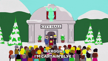 announcing city hall GIF by South Park 