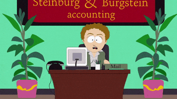 work answering GIF by South Park 