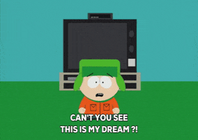 kyle broflovski dream GIF by South Park 