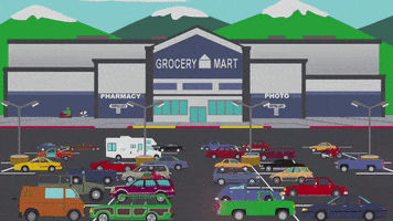 shopping parking GIF by South Park 