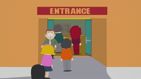coming in people GIF by South Park 