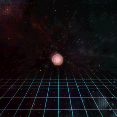 barakus #infinite #space #ball #3d #net #infinito #espacio GIF