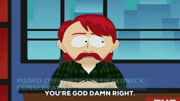 angry irrate GIF by South Park 