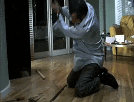 amores perros anger GIF