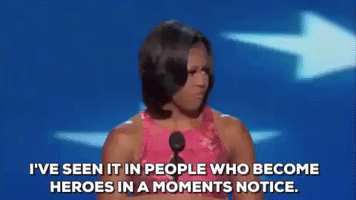 michelle obama heroes GIF by Obama