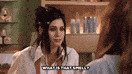 lizzy caplan smell GIF