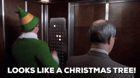 Will Ferrell Elf GIF by GIF Greeting Cards