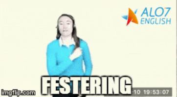 total physical response fester GIF by ALO7.com