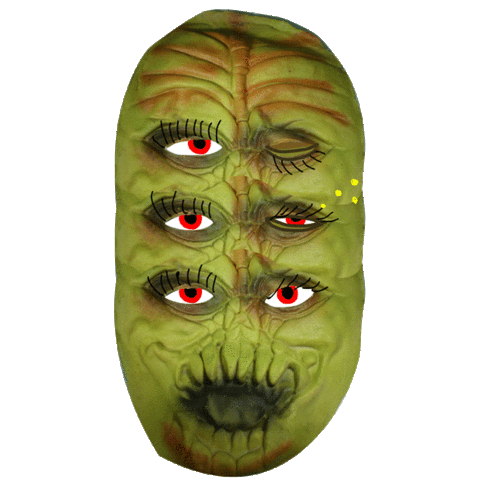 Halloween Mask Sticker by erma fiend