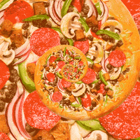 onion pepperoni GIF by Domino's Pizza