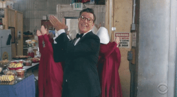 Stephen Colbert Clap GIF by Emmys