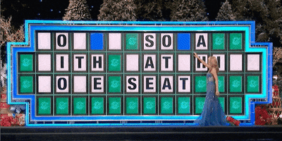 solving vanna white GIF by Wheel of Fortune