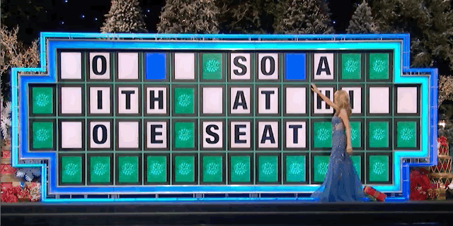Solving Vanna White GIF by Wheel of Fortune