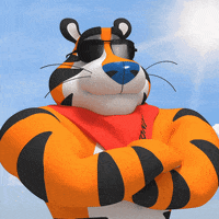 tony the tiger nod GIF by Frosted Flakes