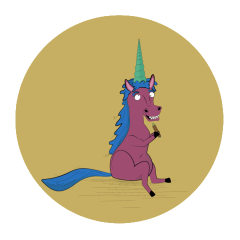 briannecharnigo eating glitter unicorn fart Sticker